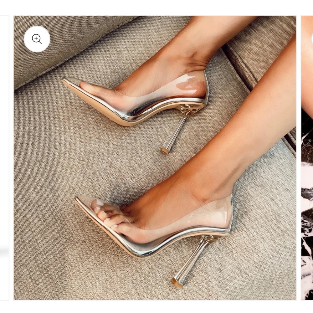Vegan Yonce Glass Pumps by Cult of Coquette